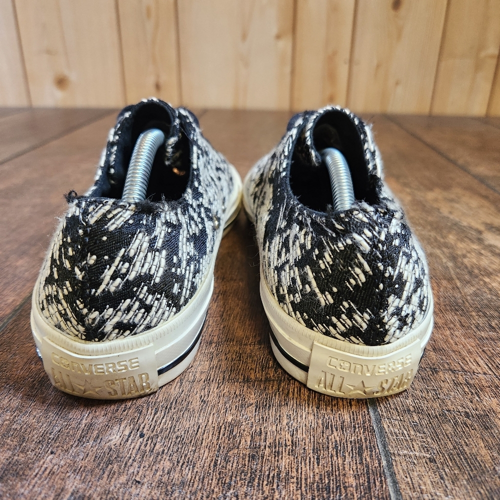 Converse Allstar Gemma Ox Black Egret Knit Low Top Women's Size 7 Chuck Taylor - Picture 7 of 12